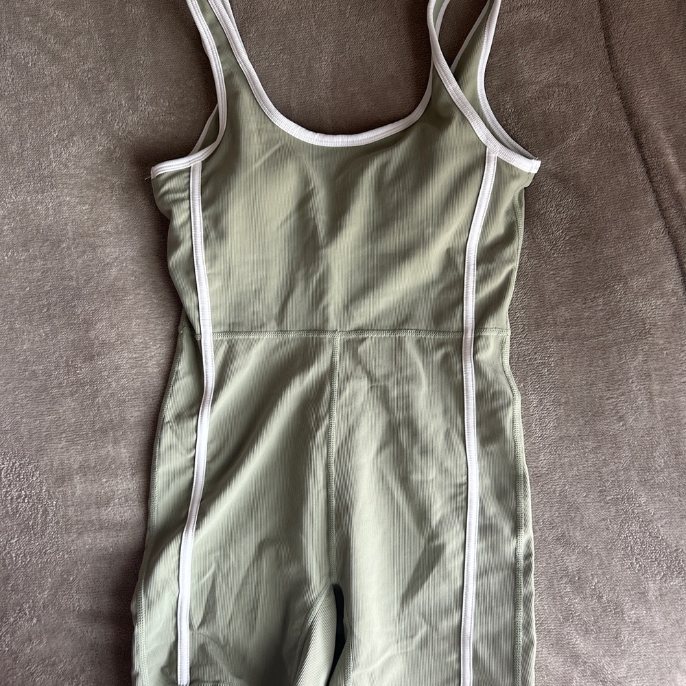 WILO Workout Onsie Olive Green One Piece